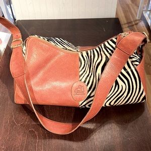 Terrida Italian leather & Calf-hair Tote